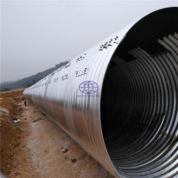 Culvert Corrugated Galvanized Pipe